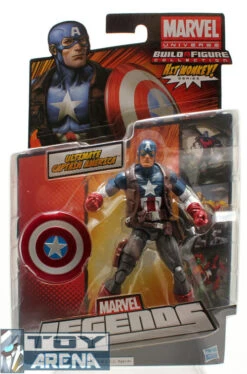 Hasbro Marvel Legends Universe 2013 Wave 1 Ultimate Captain America Hit Monkey Series Action Figure