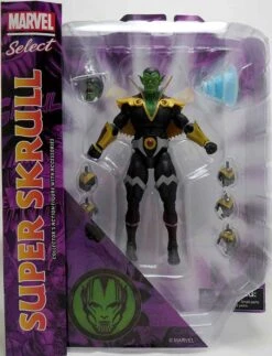 Marvel Select Super Skrull Action Figure -Hasro Model Shop 699788847664