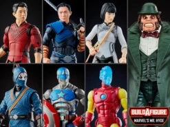 Hasbro Marvel Legends Shang-Chi Wave 1 Set Of 6 BAF Marvel's Mr. Hyde Action Figures