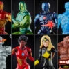 Hasbro Marvel Legends Iron Man Comic Wave 1 Set Of 7 (Ursa Major BAF) Action Figures -Hasro Model Shop BAFURSAMAJORa