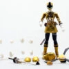 Bandai LOOSE Yellow From S.H. Figuarts Power Rangers Super Samurai Metallic Coating Deluxe Action Figure Set SDCC 2013 -Hasro Model Shop LOS19