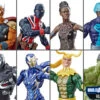 Hasbro Marvel Legends Avengers: Endgame Wave 4 Set Of 7 BAF Hulk Action Figures -Hasro Model Shop MLENDGAMEWAVE4 B