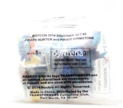 Hasbro Botcon 2014 Transformers Exclusive Set #2 Pirate Hunter And Pirate Brimstone Action Figures Souvenir Set #2